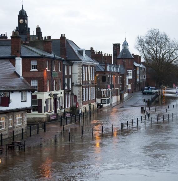 York flooding