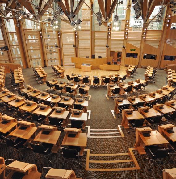 Scottish Parliament Debating Chamber