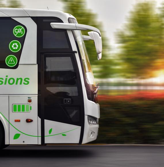 Zero emissions bus