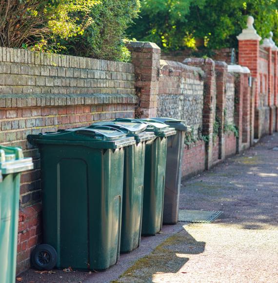 Wheelie bins