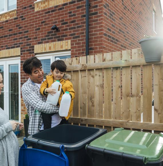 Family recycling