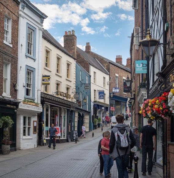 Street in Durham city centre