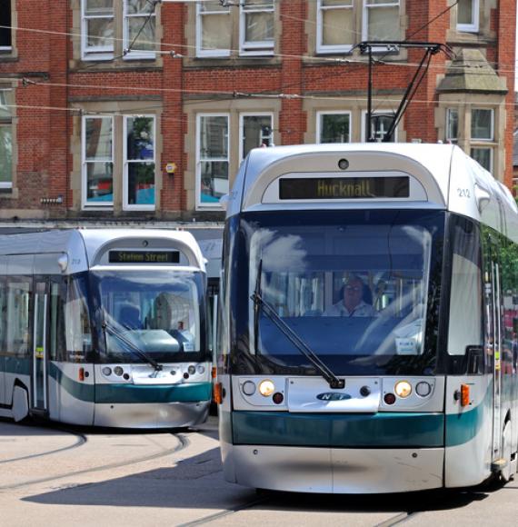 Nottingham tram