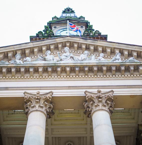 Shot of Bolton Town Hall