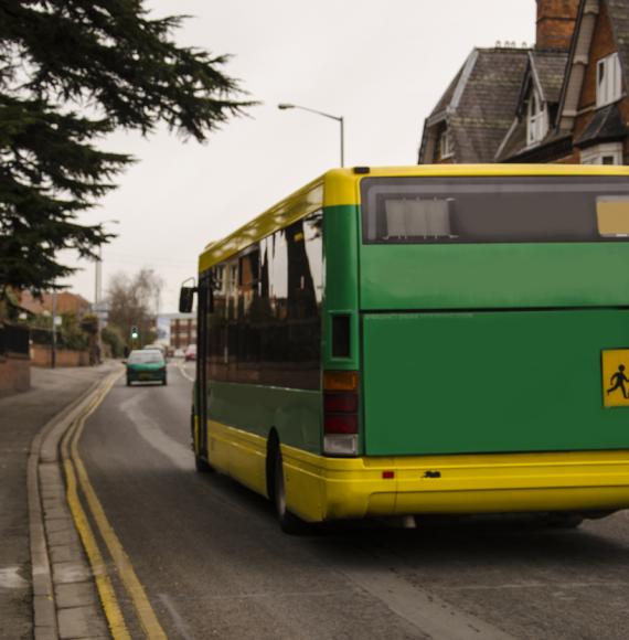 British school bus