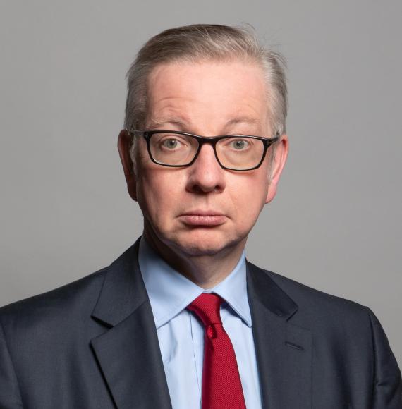 Official portrait of Michael Gove, UK Secretary of State