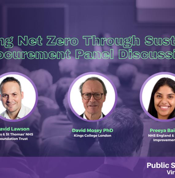 Reaching Net Zero Through Sustainable Procurement Panellists