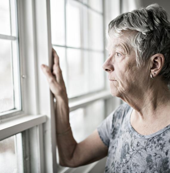 Aging woman