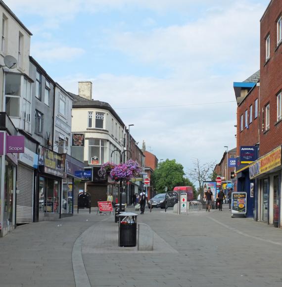 Rochdale town centre