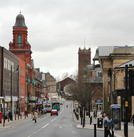 Bolton town centre