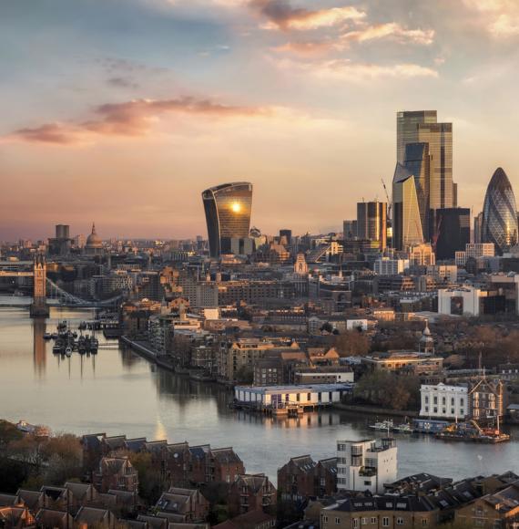 London city skyline