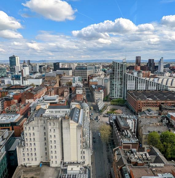 Manchester skyline