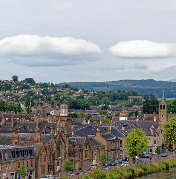 Inverness cityscape