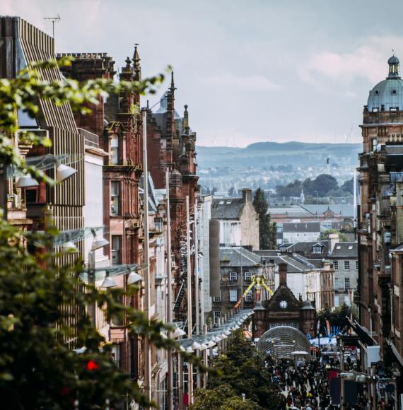 Street in Glasgow