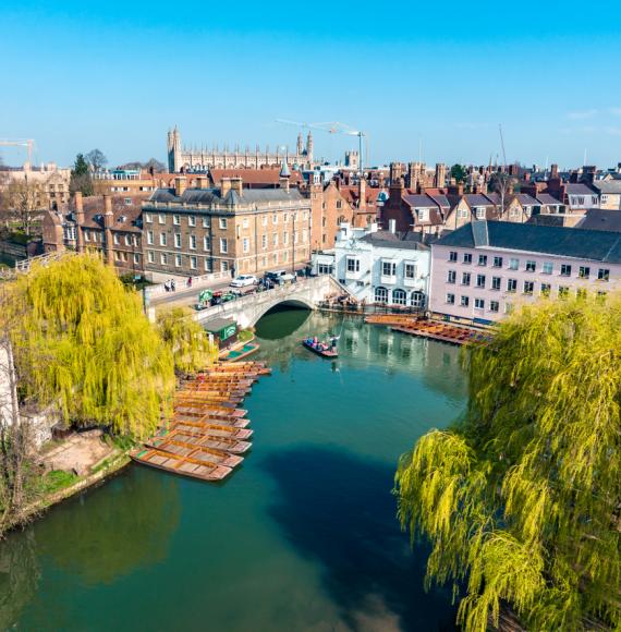 Cambridge in the sun