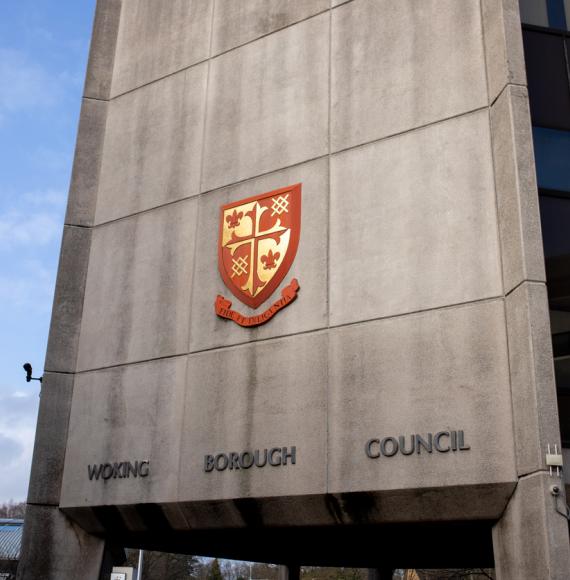 Woking Borough Council building