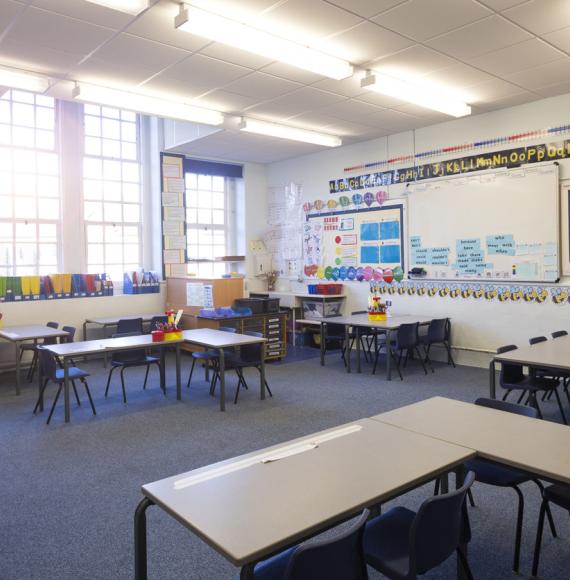 Classroom in UK
