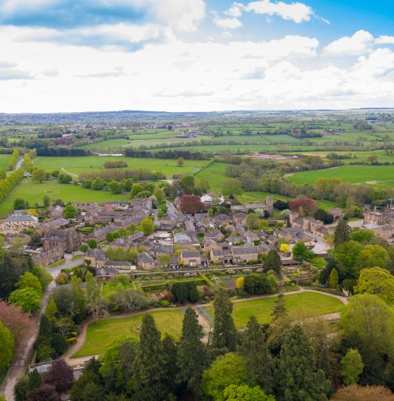 Rural england in North Yorkshire