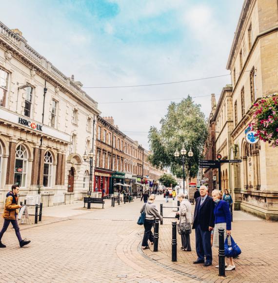 Carlisle town, Cumbria, England