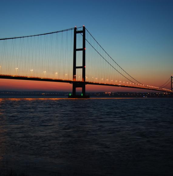 Humber Bridge in Hull