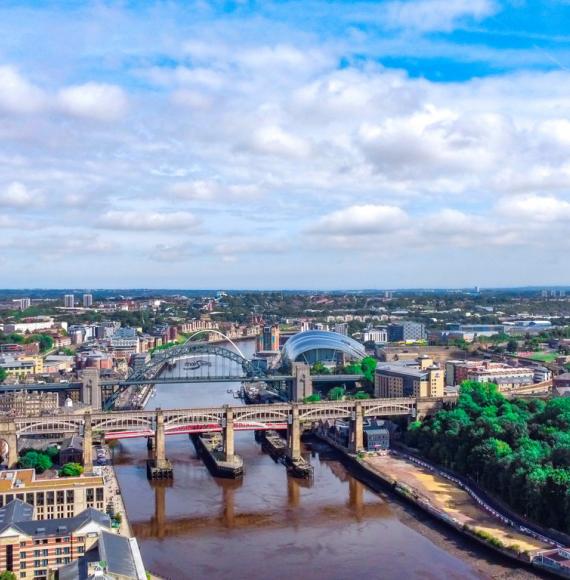 Newcastle skyline