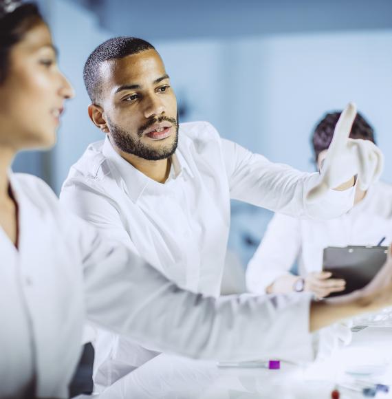 Scientists Working in The Laboratory