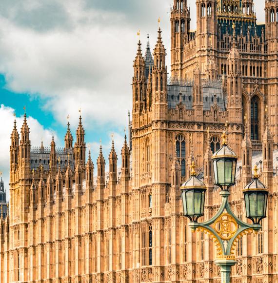 Houses of Parliament Westminster London England