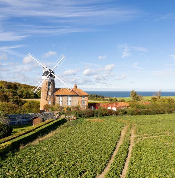 Weybourne in north Norfolk, UK