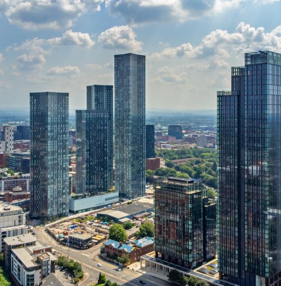 Manchester skyline