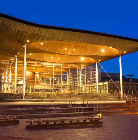 The Senedd, Welsh Parliament, Cardiff