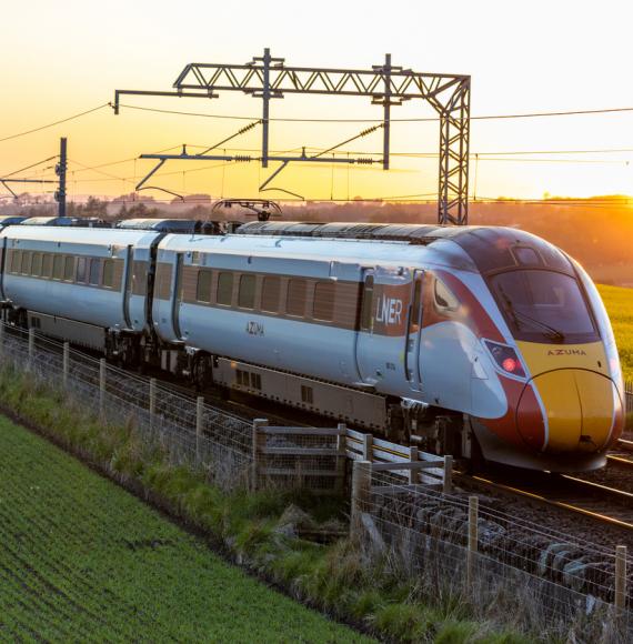 London North Eastern Railway LNER Azuma Train