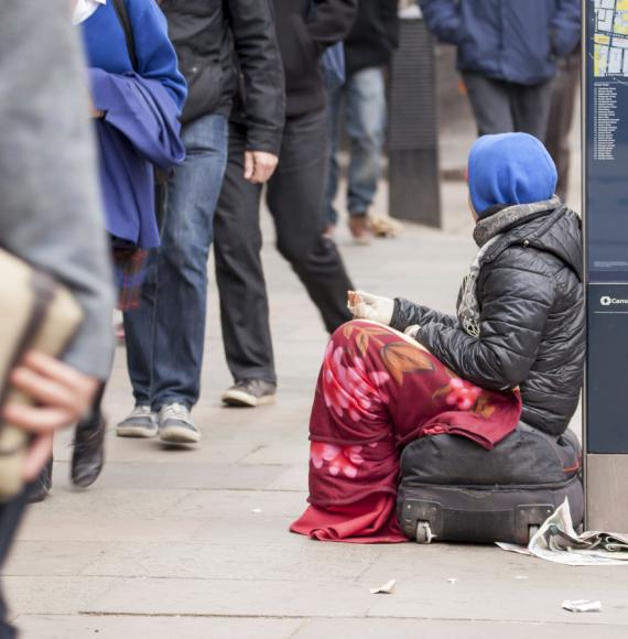 Homeless in London