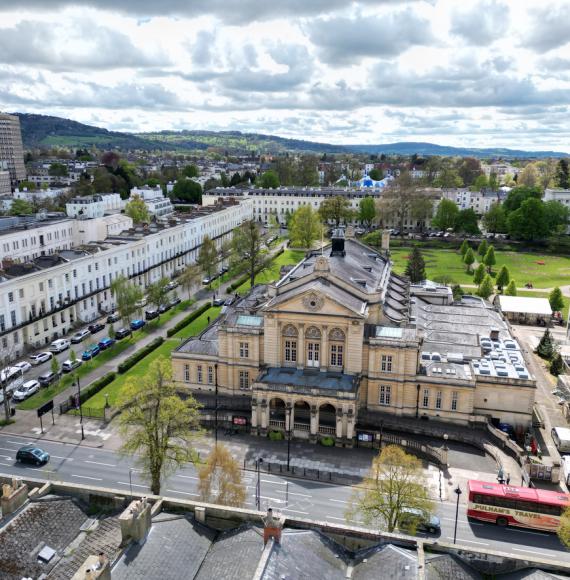 Cheltenham town centre, Gloucestershire, United Kingdom