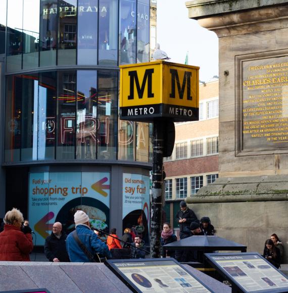 Newcastle Metro station