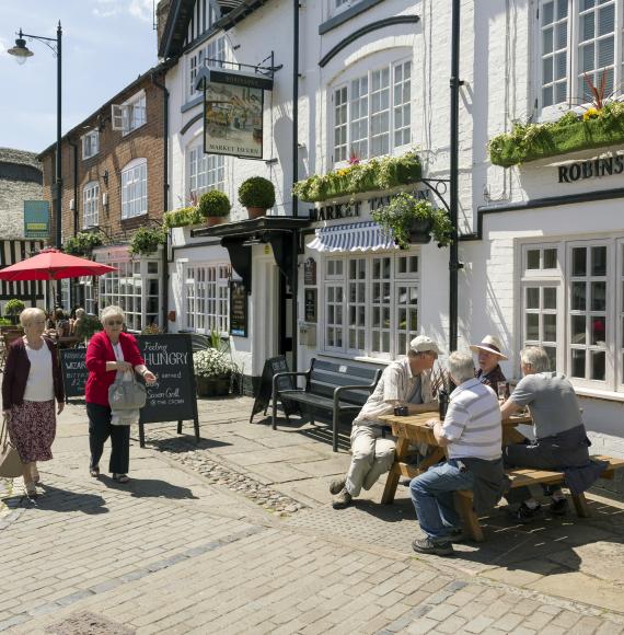 Sandbach in Cheshire