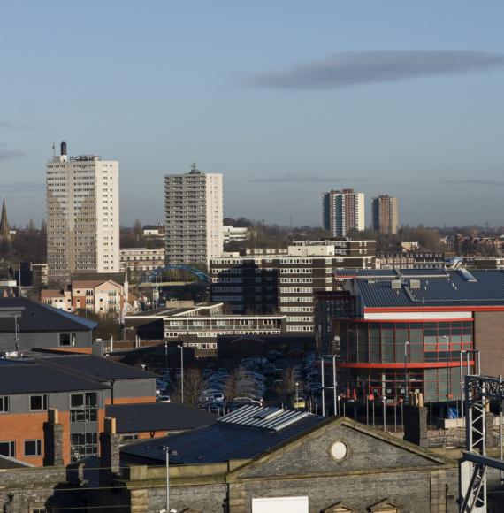 Wolverhampton skyline