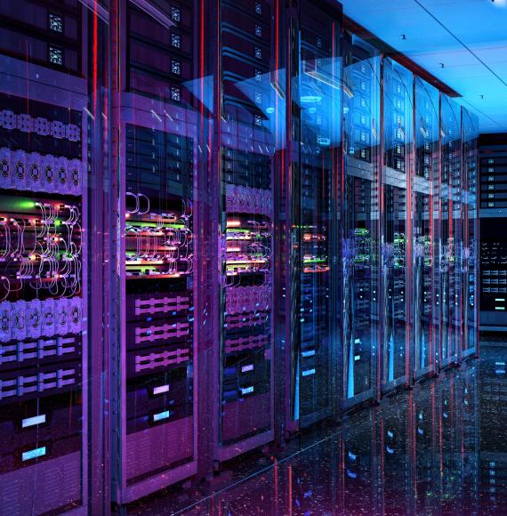 Data centre server racks