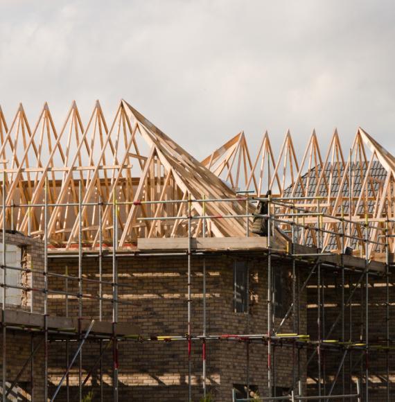 Housing construction site