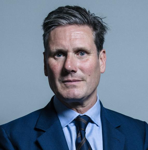 Keir Starmer parliamentary portrait