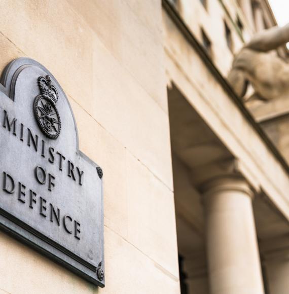 Ministry of Defence in Whitehall, London