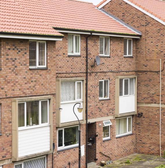 Row of terraced houses