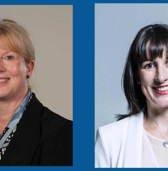 image of Shona Robison and Rachel Reeves