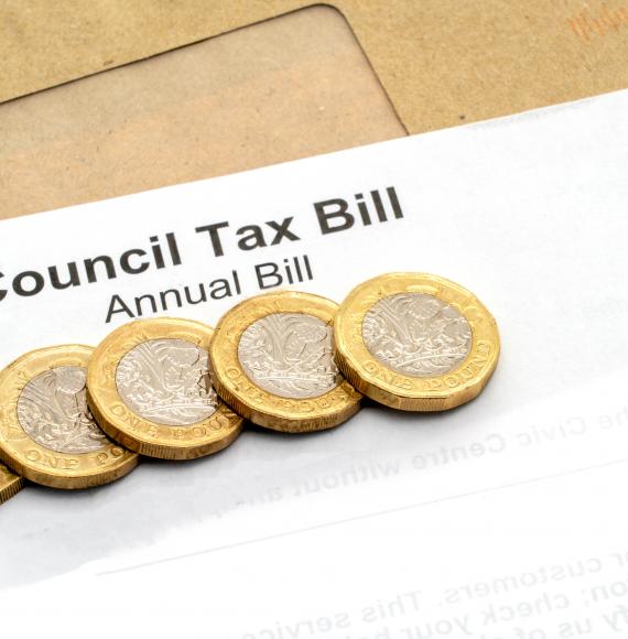 A UK council tax bill
