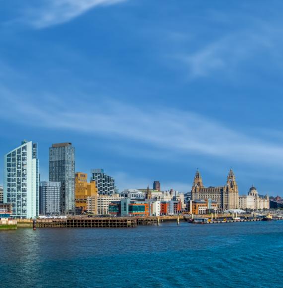The River Mersey, Liverpool