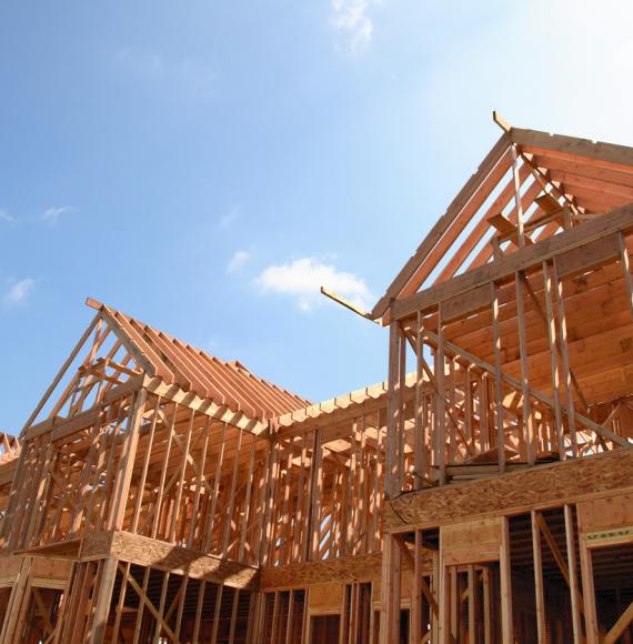 House being constructed
