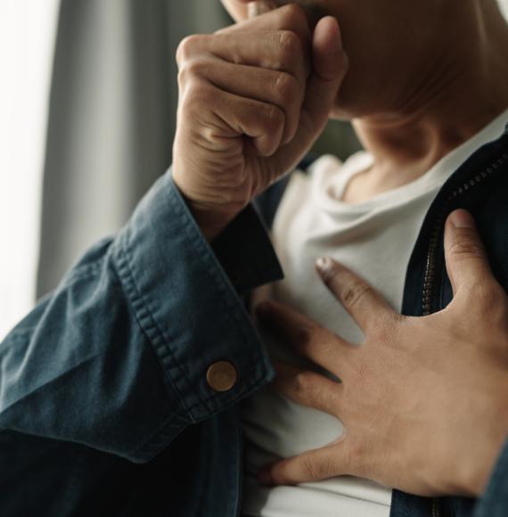 Man with cardiovascular disease