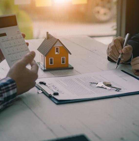 House and Calculator