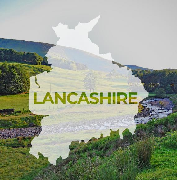 Lancashire Map Image