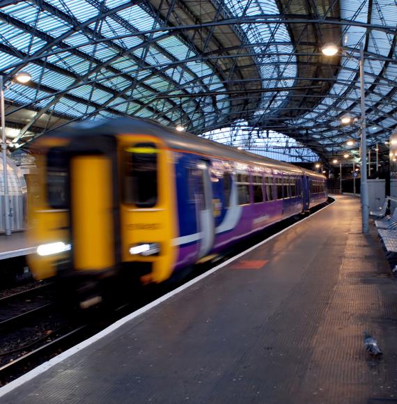 Train at Lime Street