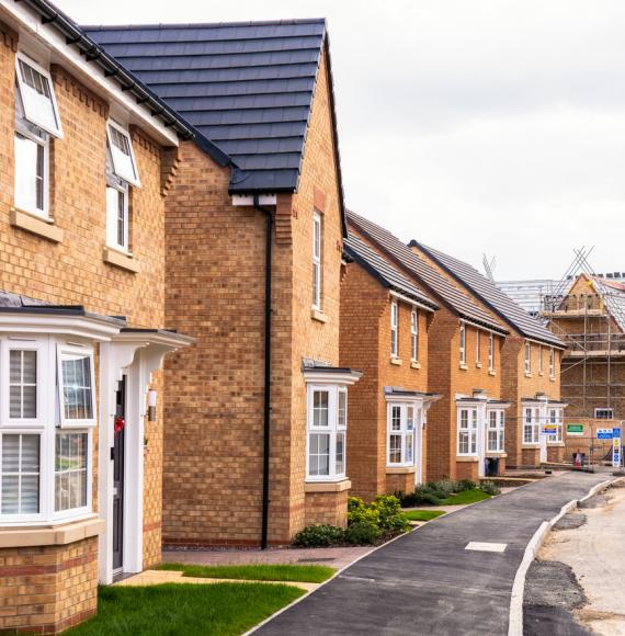 New housing in Wales